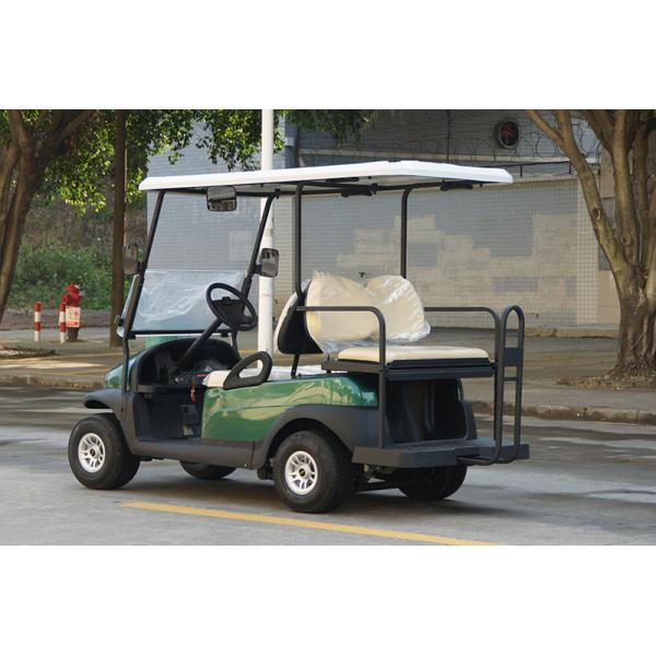 Folding Back Seats Electric Golf Cart 4 Seats CE Approved