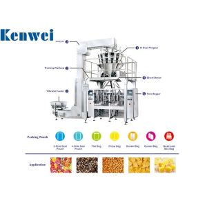 Buy cheap High Speed Bag Packaging Machine For Weighing Candy from wholesalers