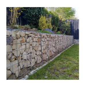 Buy cheap Square Hole Galvanized Welded Gabion Wire Mesh Stone Basket for Garden Fence Proction from wholesalers