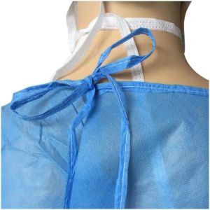 Buy cheap Waterproof Antivirus Disposable Isolation Sterilization Gown from wholesalers
