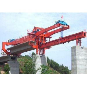 Buy cheap JQG300T-33M Beam Launcher / Launcher Gantry crane for Bridge from wholesalers