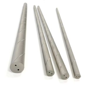 Buy cheap Titanium Alloy Tungsten Cutting Tools K40 Rods With Two Helical Holes from wholesalers