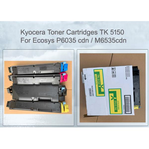 Quality KYOCERA TK-5150Y TONER CARTRIDGE 1T02NSANL0 FOR ECOSYS 6535, 4 PCS PER SET 10K PAGES for sale