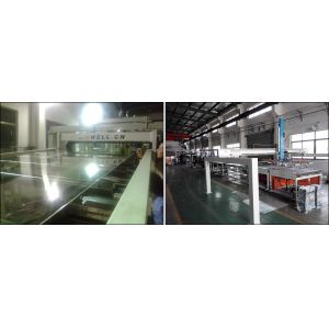 PC Sheet Extrusion Line with High Anti-Impact Performance Customizable Design