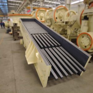 400-1000 TPH Granite Crushing Plant Vibration Bar Feeder Machine