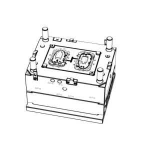 OEM /ODM : Coustom electronic enclosures mold / Transparent Beauty Instrument