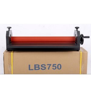 Cold Roll Technology Manual Laminating Machine for 750mm Vinyl and Glass Plate