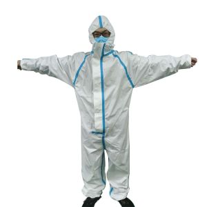 Buy cheap Lightweight Disposable Protective Suit For Laboratories Workshops Construction Sites from wholesalers
