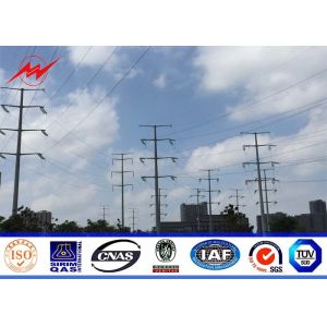 Buy cheap NGCP 8 Sides 50FT Steel Utility Pole for 69KV Electrical Power Distribution with AWS D1.1 Standard from wholesalers