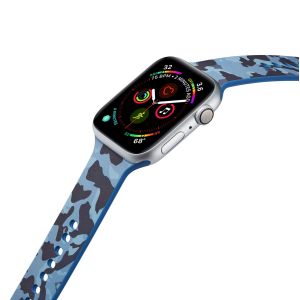 Custom Printed 38mm 40mm 42mm Silicone Watch Strap Intelligent Portable