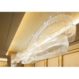 Buy cheap Extra Wide Extra Large Hanging Chandelier For Commercial Space from wholesalers