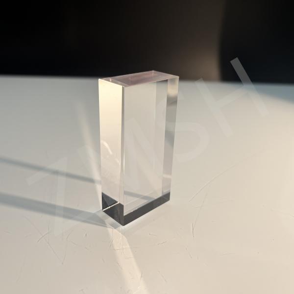 Quality Sapphire Prism Al2O3 Kyropoulos Method ​Laser & Optical Communication Customizable Specifications for sale