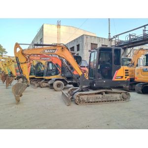 Buy cheap 2020 Year Used SANY SY60C-9 Mini Crawler Excavator Original Color from wholesalers