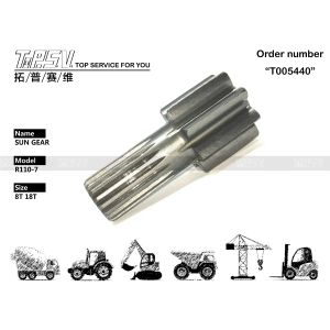 Buy cheap XKAY-01758 Excavator Custom Final Drive Gears R110-7 Travel 1Stage from wholesalers