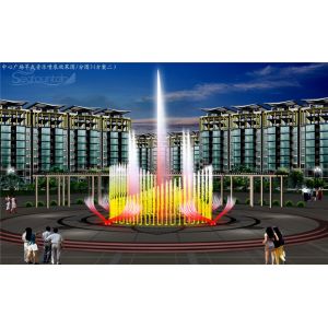 Large Water Dancing Program Control System Dancing Water Fountains