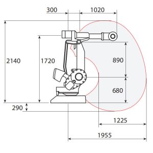 Buy cheap Abb Irb 4400 Datasheet Robotic Arm 60kg Industrial Automation from wholesalers