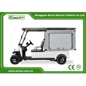 Buy cheap 2 Seaters Electric Utility Carts With Three Layers Cargo Box from wholesalers