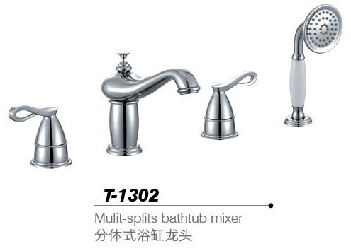 Buy cheap Bathtub mixer,Faucet,T-1302 from wholesalers