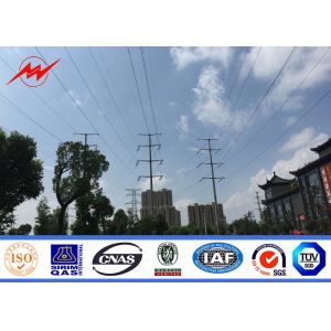 Buy cheap Q345 Bitumen Electrical Power Pole Polygonal Distribution Arms Available from wholesalers