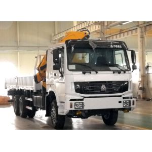 Buy cheap 8 Ton Folding Boom Truck Mounted Crane from wholesalers