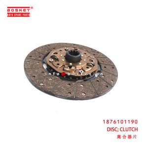 Buy cheap 1-87610119-0 Clutch Disc suitable for ISUZU FR FS FT FV  1876101190 from wholesalers