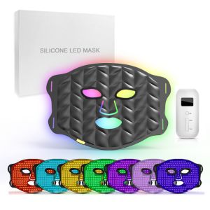 Buy cheap Silicone LED Light Therapy Facial Mask For Promoting Metabolism from wholesalers
