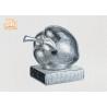 Buy cheap Small Mosaic Glass Fiberglass Apple With Square Base Sculpture Decoration from wholesalers