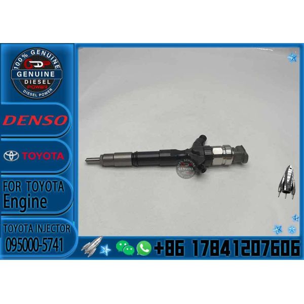 Quality New Premium DENSO 095000-5741 23670-39135 Diesel Fuel Injector - Auto Parts for Toyota 2KD-FTV 2.5L Engine (Quick Delivery) for sale