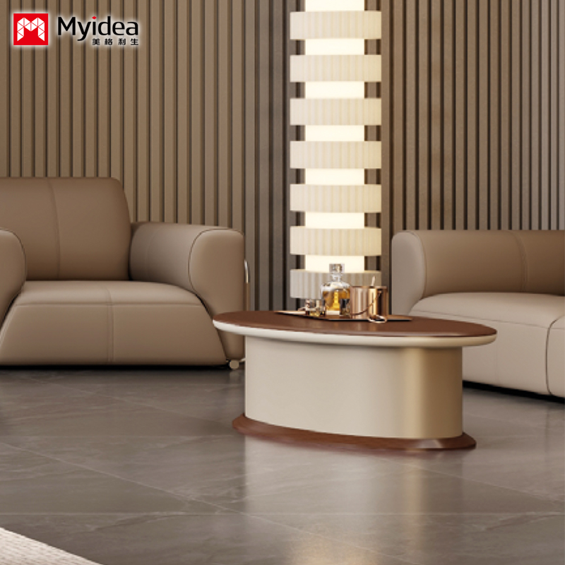 customization Luxurious Office Coffee Table Fashionable Reception Desk for