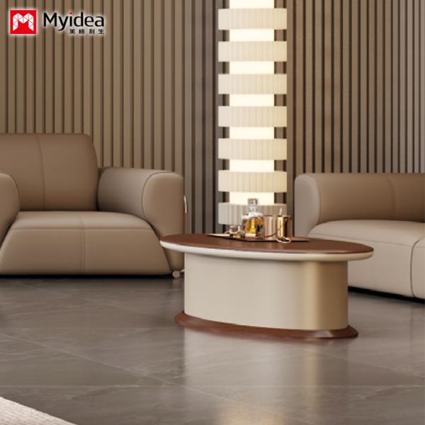 customization Luxurious Office Coffee Table Fashionable Reception Desk for