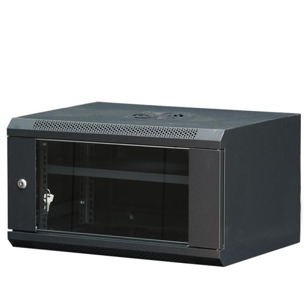 Buy cheap 6 U Wall Mounting Network Server Cabinet Easy Mounting Installation Welded Frame from wholesalers