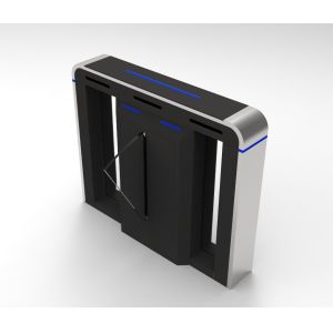 Buy cheap New Design Pedestrian Flap Turnstile Access Control Entry Systems With Card Reader For Building Office from wholesalers