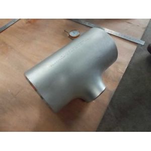 Buy cheap ASTM A815 WPS32750 reducing tee from wholesalers