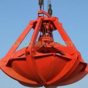 Buy cheap Customized 6 Rope Steel Lifting Orange Peel Grab Bucket from wholesalers