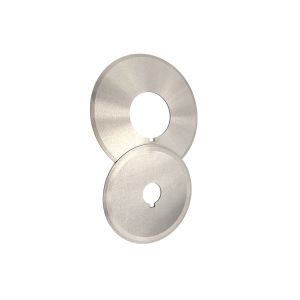 Buy cheap Round Tape Slitting Blades Single Bevel 0.1-2mm Knife Edge 60-62 HRC Hardness product