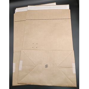 Buy cheap Self-Adhesive Brown Kraft Paper Square-Bottom Bags Eco-Friendly Recyclable Packaging for Gifts Documents Crafts from wholesalers