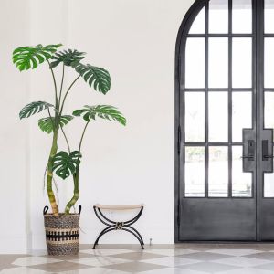 Buy cheap Durable Furniture Pot Artificial Monstera Plants For Garden from wholesalers