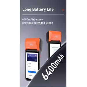 Buy cheap 720*1440 IPS Resolution POS Terminal With Multiple Language Support 8-Core * 2.0GHz CPU Android Pos Terminal With Printer from wholesalers