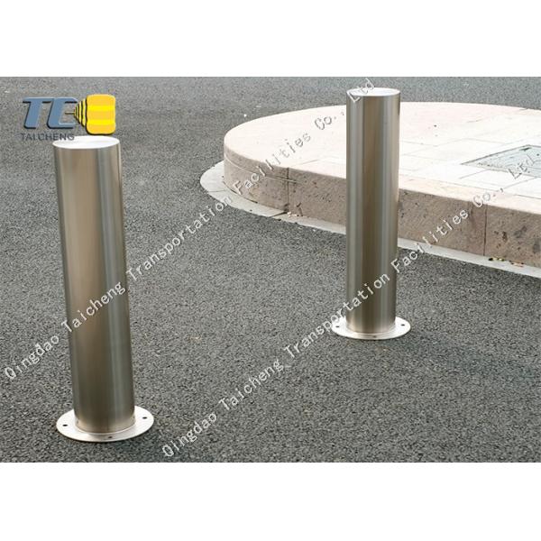Quality Detachable 304 Stainless Steel Bollards Polished And Brushed for sale