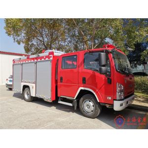 Buy cheap 10KG Light Water Tanker Fire Fighting Vehicle With Piston Vacuum Pump 3500 Liters from wholesalers