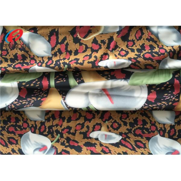 Buy cheap Top Soft Thick Polyester Digital Print Spandex Swimsuit Clothing Fabric from wholesalers