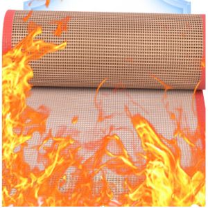 Buy cheap Non Stick Surface High Temp Conveyor Belt  1mm Thickness Non Flammable from wholesalers