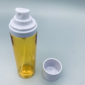 PET yellow translucent aerosol pump bottle plastic hand sanitizer