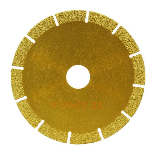 Buy cheap 10mm Segment Universal Diamond Saw Tools Cutting Disc Vacuum Brazed from wholesalers