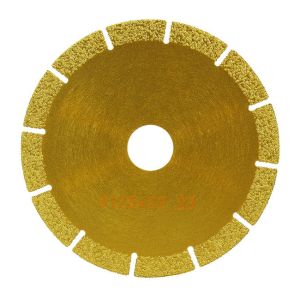 Buy cheap 10mm Segment Universal Diamond Saw Tools Cutting Disc Vacuum Brazed from wholesalers
