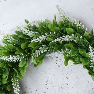 Buy cheap 14'' To 17'' Faux Green Artificial Plant Leaves Plastic from wholesalers