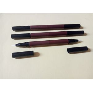 Buy cheap Logo Printing Waterproof Liquid Eyeliner Pen , ABS Double Sided Eyeliner from wholesalers