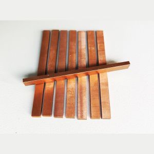 Buy cheap 60mm Lithium Battery Raw Material , Square Copper Electrode Pin from wholesalers