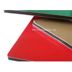 Buy cheap 2000mm PVDF Aluminium Composite Panel , Mould Proof 4mm Composite Panel from wholesalers