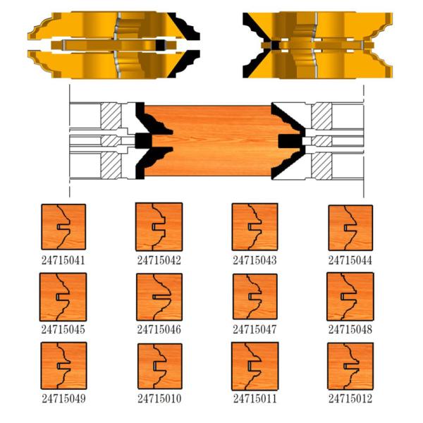 Factory Sale PCD Woodworking Cutter Private Label Professional Woodworking Cutter